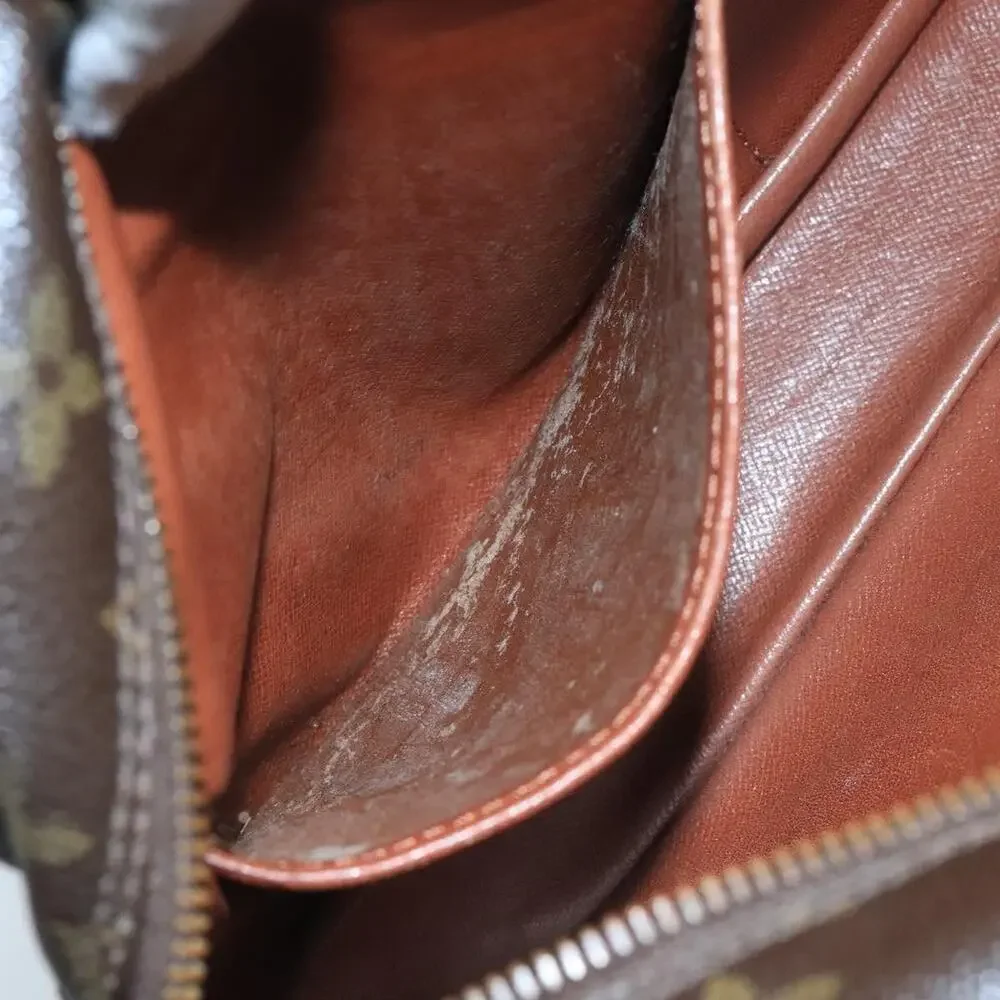 Louis Vuitton Monogram Compiegne 28 Clutch Bag Brown